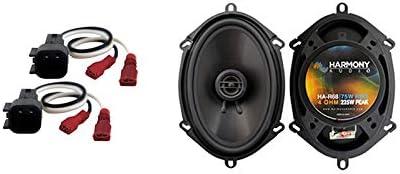 Harmony Audio Compatível com 2001-2012 FORD ESCAPE HA-R68 NOVA PORTA DE FRONTAÇÃO SUBSTITUIÇÃO 225W E HA-725600 LIME