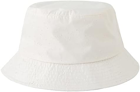 Lanzom Womens Womens impermeável Sun Hat Hat Outdoor Beach Boonie Rain Hat for Men