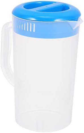 UPKOCH BRITA PARRIMER A jarra plástica com tampa: jarra de água fria de 2000 ml e jarro de chá gelado de chá de chá de