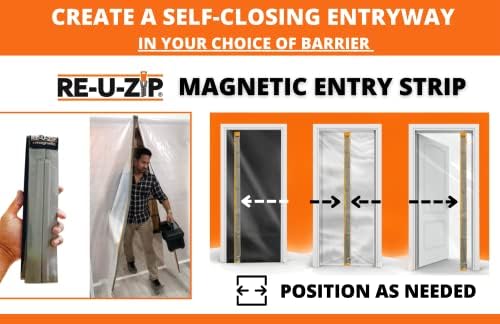 RE-U-ZIP ™ Reutilabilable Dust Barreer Entry System | Bundle Pro -