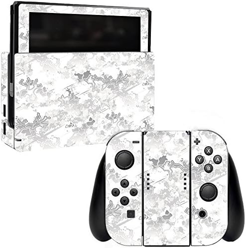 MightySkins Skin Compatível com Nintendo Switch - Viper Snow | Tampa protetora, durável e exclusiva do encomendamento
