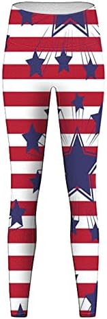 Leggings de cintura alta para mulheres American America