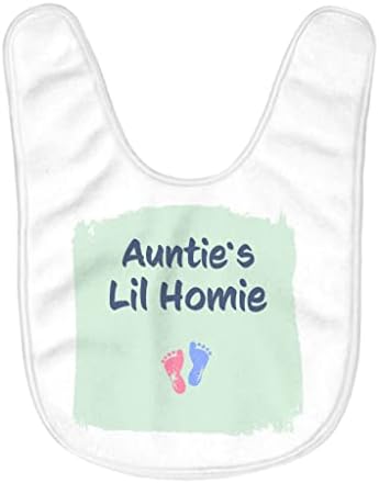 Tuias Lil Homie Baby Bibs - Matêndios de alimentação de bebê fofos - babadores para comer