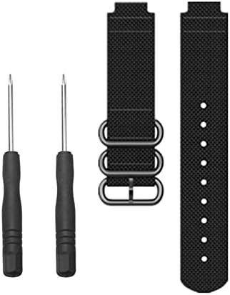 Axti de faixa de faixa de nylon esportiva de 15 mm para abordagem garmin S6 Smart Watch for Garmin Forerunner 735XT/220/230/335/620/630