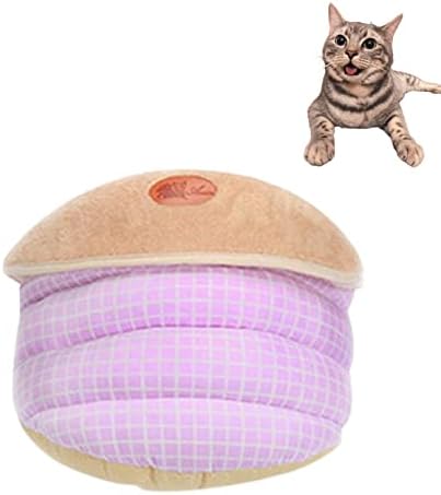 Aquecimento de gato Auto -aquecedor - adorável cama sem deslizamento Casa de animais de estimação CAVE QUENTE CAVERAÇÃO