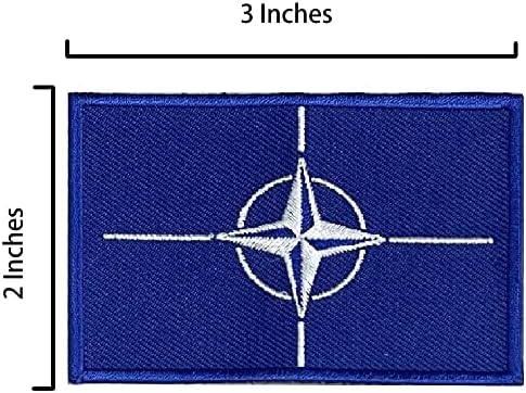 A-One Jacket Field Membro da OTAN Bordado Patch + Alemanha Flag.