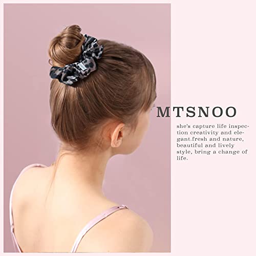 MtsNoo Silk Scrunchies para cabelos sono puro 22 mina de amoreira mini scrunchies de seda para cabelos encaracolados