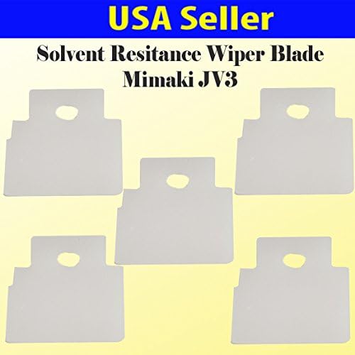 Blade do limpador resistente ao solvente 5x para Mimaki JV3 DX3 JV3-160SP