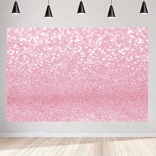 Aperturee 5x3ft rosa bokeh cenário abstrato brilho abstrato sparkle spot fotografia panos de photos bebê aniversário de bebê recém -nascido retrato de retrato fotográfico estande de caça de decoração banner de decoração de festa