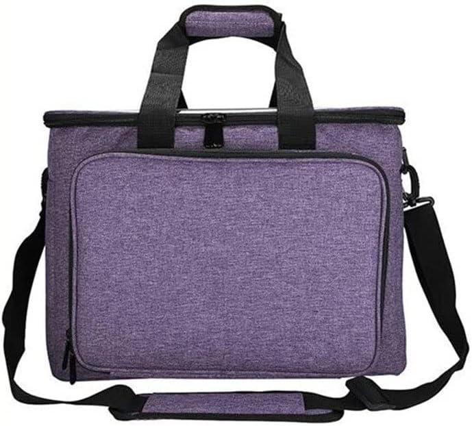 Bolsa de projeto de tricô e sacos de crochê e organizador de bolsas - Backpack de armazenamento de fios - mochila de tricô
