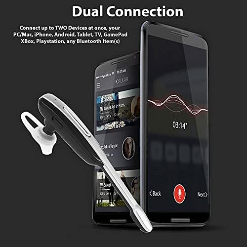 Tek Styz fone de ouvido compatível com o Samsung Galaxy M22 no fone de ouvido com cancelamento de ruído sem fio de ouvido sem fio