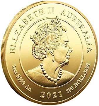 Australiana Brumby Gold Plated Souvenir Coinlucky Leions Coin