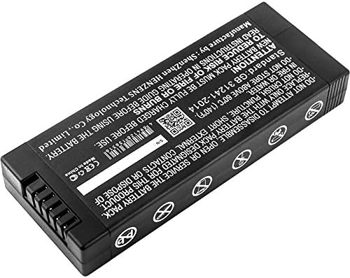 Bateria de substituição de Cameron Sino para inspeção GE USM33, Krautkramer USM 33, USM33 Detector de falhas