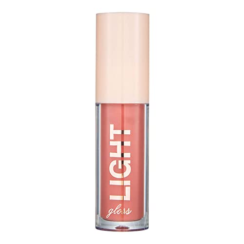 Xiahium gel Lip Light Water Light Liquid Light Glass 12 Cores Hidratante Lip Lip Lip Gloss Glaze Lip Gloss 3,5ml Lobo labial natural