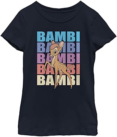 Camiseta de Nome Bambi da Disney Girl