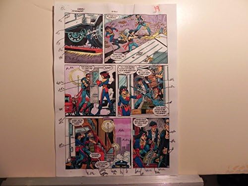 Batman Shadow Box Part 1 Guia de cores assinada por Adrienne Roy com C.O.A PG 15