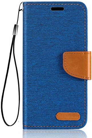 Caixa Huawei Mate 20, Caixa de carteira de couro Oxford com capa de ímã de tampa traseira de TPU macia para Huawei Mate 20