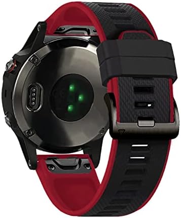 Svapo 26 mm Silicone Rellow Watch Bands Bands para Garmin Fenix ​​6x 6 Pro Smart Watch Watch Felt Fand 5 5x Plus 3HR Bracelet