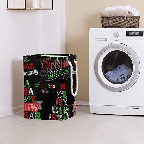 Árvore de Natal Indomer 300d Oxford PVC Roupas à prova d'água cesto de lavanderia grande para cobertores Toys de roupas
