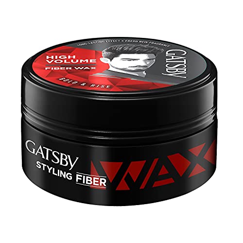 Gatsby Hair Styling Fiber Wax Bold and Rise, 75g