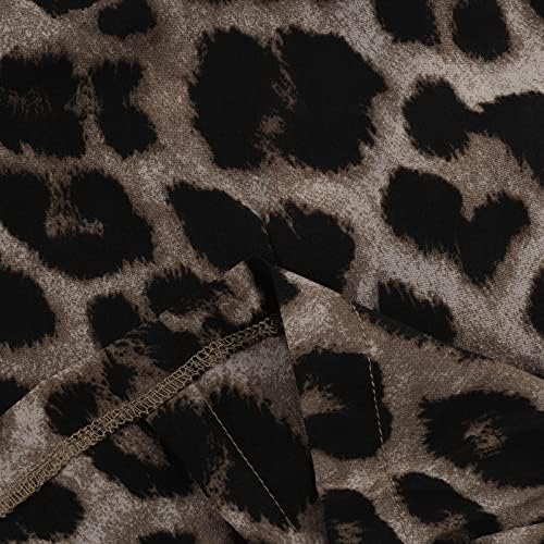 Jackets femininos da UODSVP Trendy Spring Autumn Tops Moda Trend Leopard Print Suit Thin