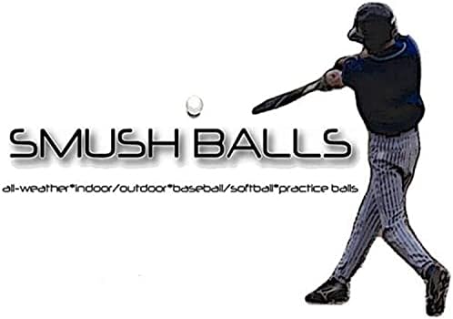 Smush Balls Smushballs - The Ultimate em qualquer lugar Bola de treinamento de softball de beisebol