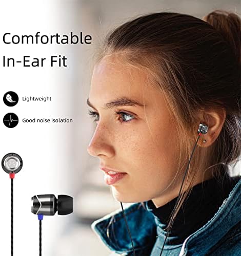 Fones de ouvido com fio E10 Soundmagic sem microfones hi -fiol estéreo