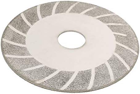 X-Dree Cerâmico Cerâmica Corte Diamante Corte Roda de rio 100mmx20mmx1.3mm (Azulejo de cerámica Recubierto de diamante Recubierto con temante disco de molienda rueda 100mmx20mmx1.3mm