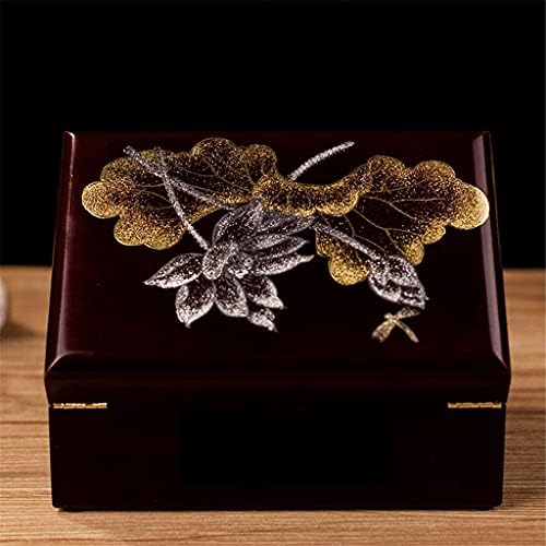 Caixa de jóias retrô de mmllzel caixa de jóias chinesa caixa de pulseira de anel de pérola caixa de armazenamento
