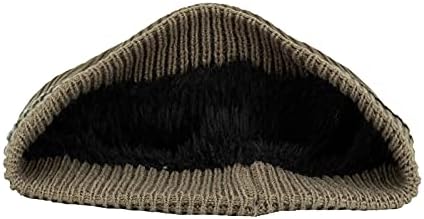 Impressão de malha chapéus quentes chapéu neutro inverno mantém luxuoso lã adulta tampa de beisebol de beisebol ao ar livre de