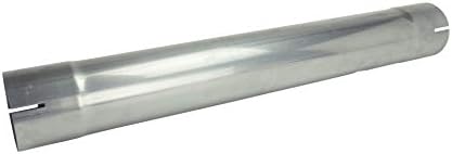 Sinistro sinistro silenciador silencioso substituição de tubo reto 30 Aço inoxidável