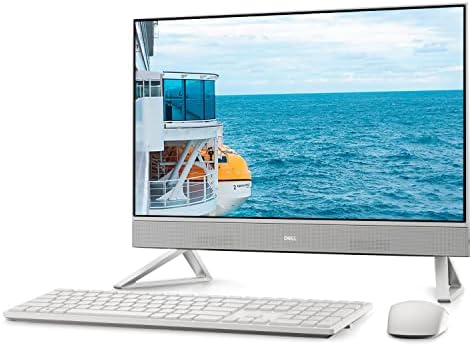 Dell Inspiron 5410 Desktop All-in-One, tela sensível ao toque de 23,8 FHD, processador Intel Core i5-1235u da 12ª geração, RAM de