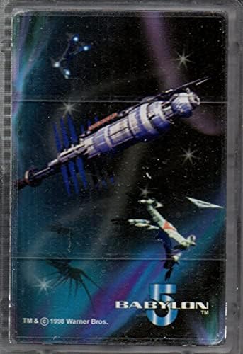 Babylon 5 The Space Deck Limited Edition Playing Cards com estojo de plástico SM