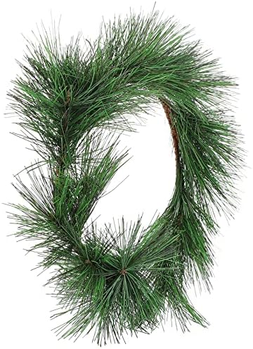 Toyvian Home Decor Wrinalh Wreath Christmas Christmas Artificial Pine Needlela Garland para Decoração de Porta Frente Filmes