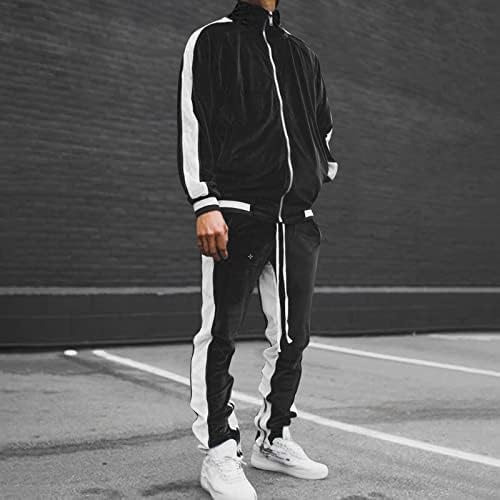 Mens Velor Tracksuits Warm Full Full Sweat Suit