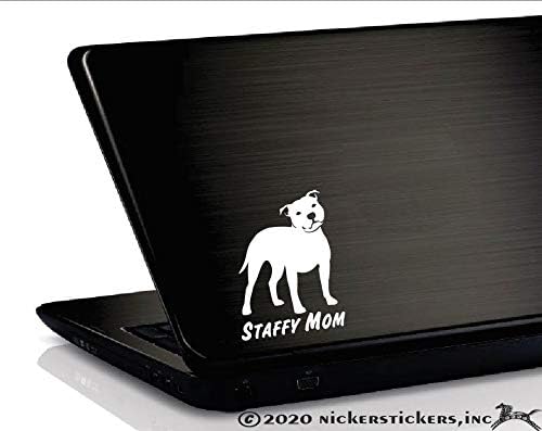 Mãe Staffy ~ Staffordshire Bull Terrier Vinyl Window Decal