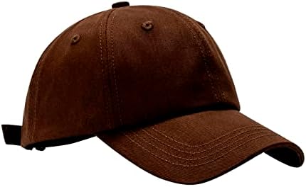 Capinho de beisebol angustiado vintage Lavado Tamanho ajustável de pai para cabeças grandes chapéu esportivo ao ar livre bordado