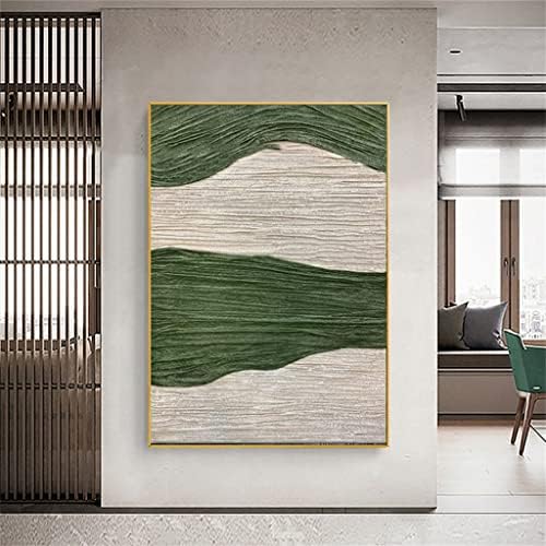 Qjian tamanho grande abstrato abstrato e branco paisagem textura de parede arte picture abstract oder pinting home decoração