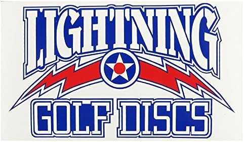 Lightning Golf Discs Logo Disc Golf Stick - grande