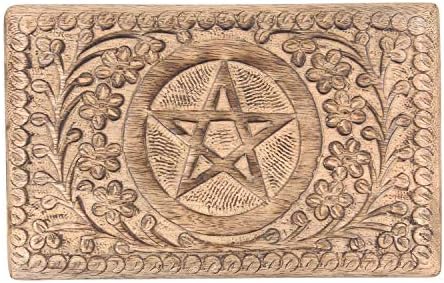 DharmaObjects Pentagram Star Jóias esculpidas Tri obra