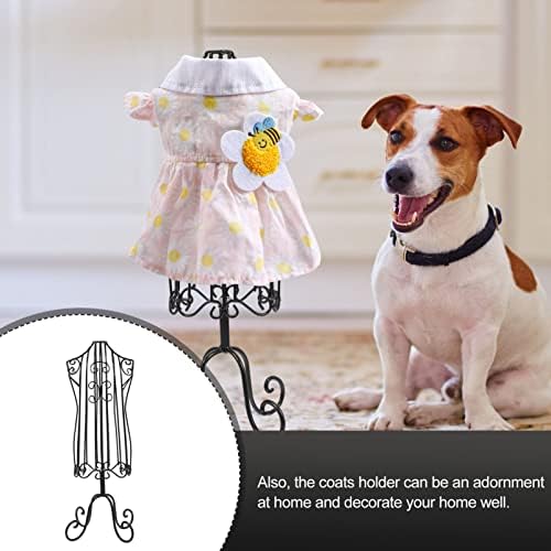 Doggy Roupos Mini vestido de cachorro Formulário de petinho de pet hannequin cabide de cachorro cabide de cachorro cabide de boneca