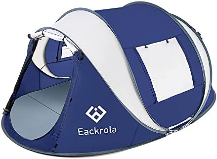 EACKROLA 2/4-PESSON-TENT, BEVER POPUN DE POPUNDO INSTANTAL PARA CAMPING, FASIE