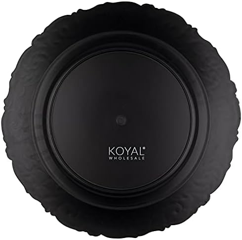 Koyal por atacado placas barrocas de carregador metálico, decoração de estilo francês a granel, placas ornamentadas de