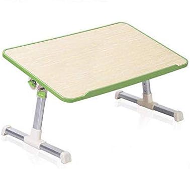 Mesa de laptop Wykdd para cama, mesa de bandeja de cama de laptop, suporte de laptop dobrável portátil para cama/sofá/sofá/piso para