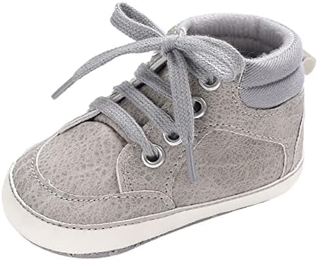 Sapatos de bebê para passear Spring Autumn Crianças bebê sapatos de criança meninos e meninas sapatos de esportes de piso de fundo plano lace não deslizante de cor sólida