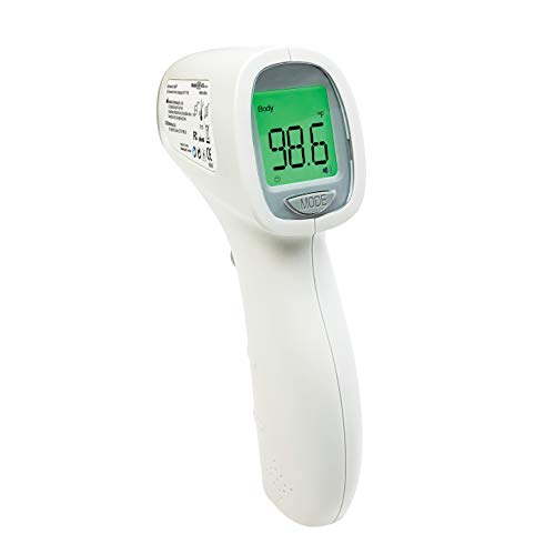 Termômetro de triagem de gatilho infravermelho sem contato ADC, ADTEMP 433, branco