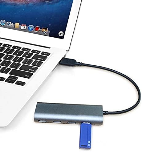 MBBJM 4-PORT USB 3.0 LEVILO DE ALULA ADAPTADOR de alta velocidade multifuncional para laptop