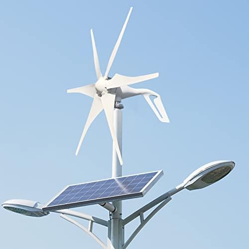 Gerador de turbina eólica de 600W 12V 24V 48V Windmills com MPPT Sistema solar conectável do controlador híbrido MPPT