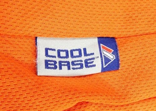 2013-19 Houston Astros 71 Game usou o Orange Jersey Name Plate Removed 44 DP23631 - Jerseys MLB usada no jogo