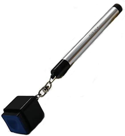 Cueelf 2 em 1 portátil Pocket Pocket Capa Tip ferramenta Pool Stick Stickel Billiard Cue Snooker Acessório